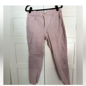 Holster women curvy high rise vintage stretch mom jeans in pink size 15R 32x27